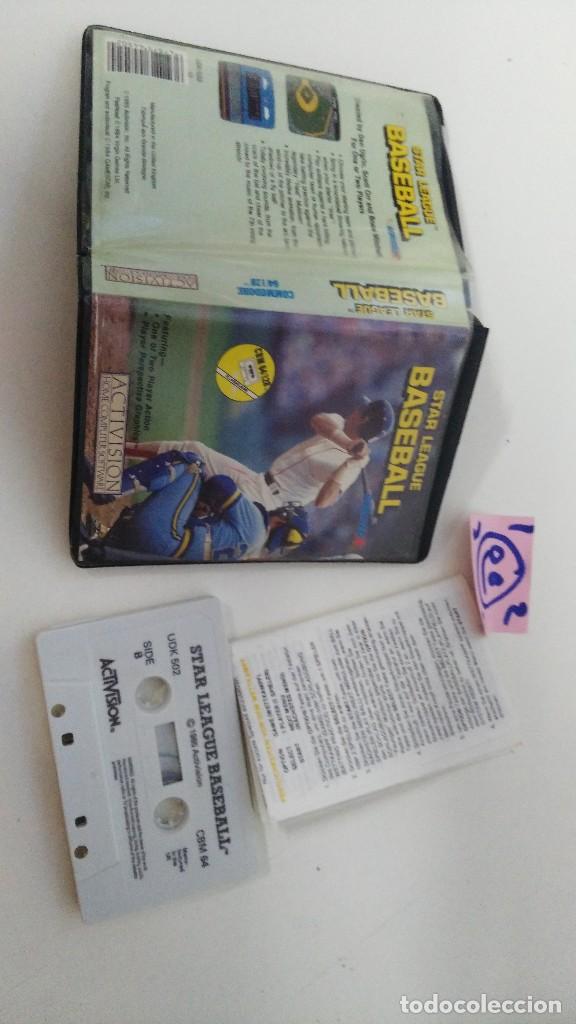 Videojuegos y consolas: juego antiguo para commodore 64 star league basseball - Foto 3