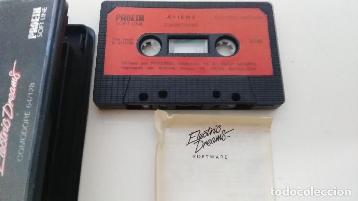 Videojuegos y consolas: juego antiguo para commodore 64 aliens - Foto 2