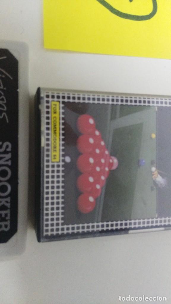 Videojuegos y consolas: ANTIGUO JUEGO  PARA COMMODORE 64 SNOOKER - Foto 2