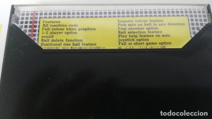 Videojuegos y consolas: ANTIGUO JUEGO  PARA COMMODORE 64 SNOOKER - Foto 3