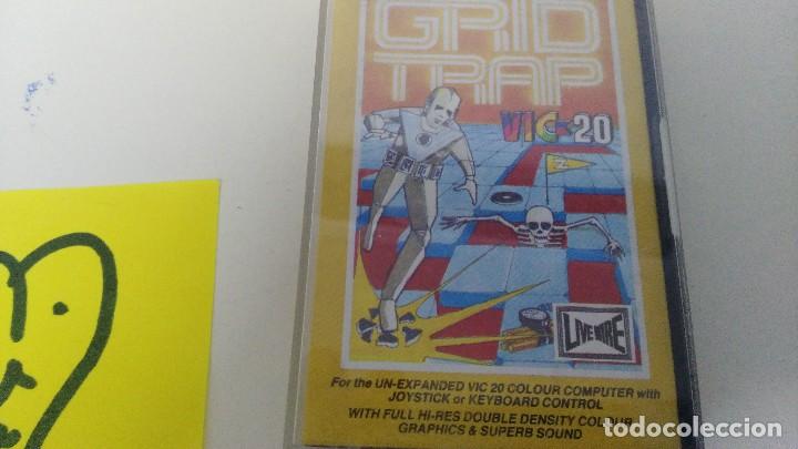 Videojuegos y consolas: ANTIGUO JUEGO PARA COMMODORE 64 GRIDTRAP - Foto 3
