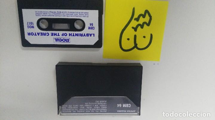 Videojuegos y consolas: ANTIGUO JUEGO PARA COMMODORE 64  LABYRINTH OF THE CREATOR - Foto 2
