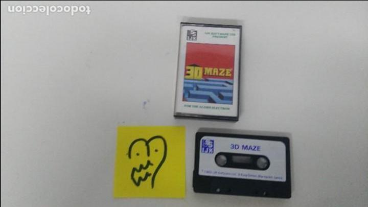 Videojuegos y consolas: ANTIGUO JUEGO PARA COMMODORE 64  3D MAZE - Foto 1
