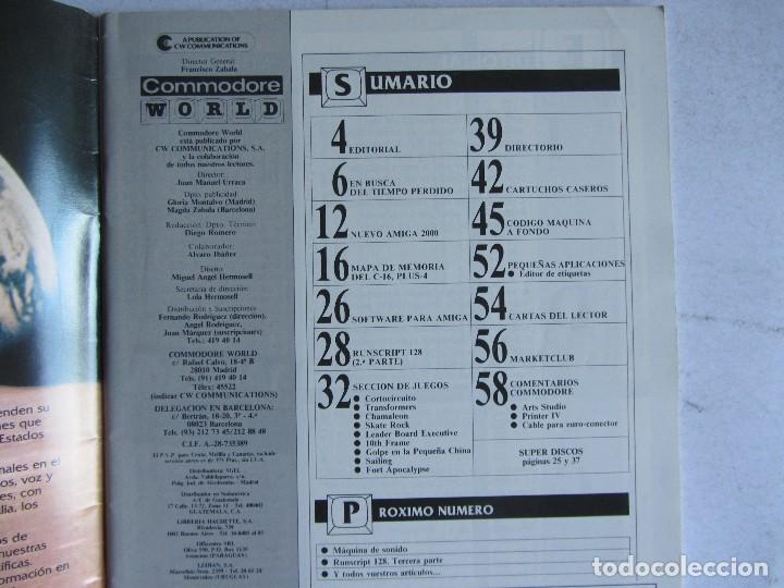 Videojuegos y consolas: COMMODORE WORLD N&ordm; 38 - Foto 2
