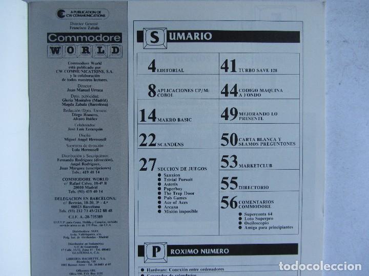 Videojuegos y consolas: COMMODORE WORLD N&ordm; 35 - Foto 2