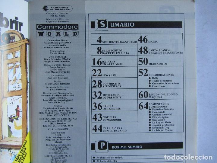 Videojuegos y consolas: COMMODORE WORLD N&ordm; 26 - Foto 2