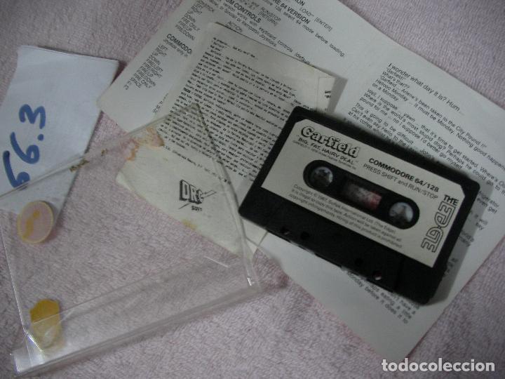 Videojuegos y consolas: ANTIGUO JUEGO COMMODRE - GARFIELD - Foto 2