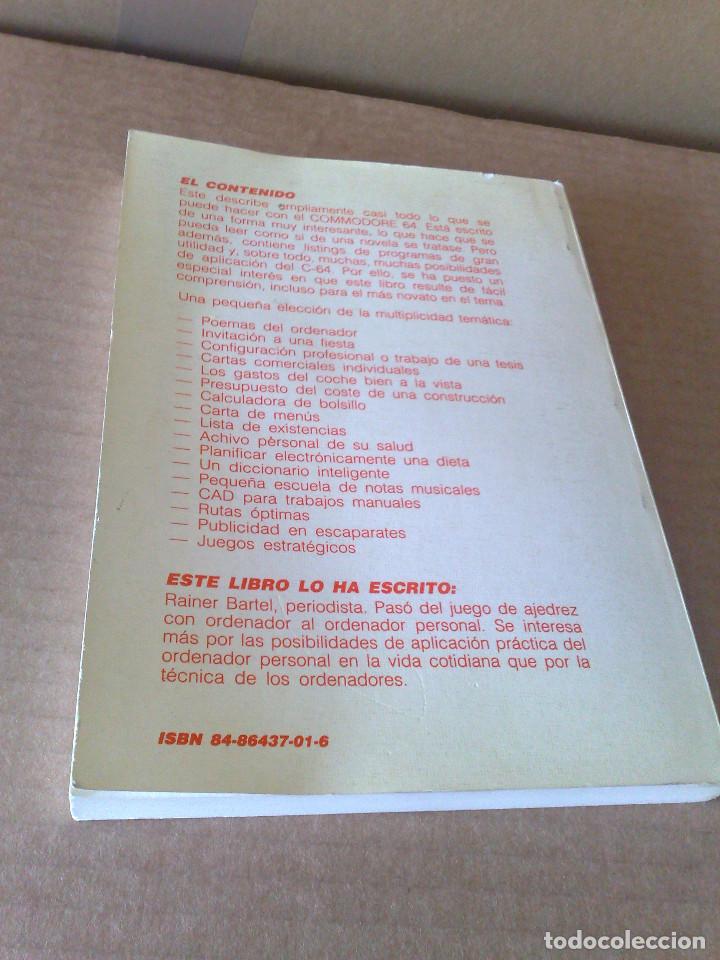 Videojuegos y consolas: EL LIBRO DE IDEAS PARA EL COMMODORE 64 - BARTEL (ED. FERR&Eacute; MORET, DATA BECKER, A&Ntilde;OS 80) - Foto 2
