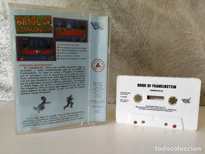 Videojuegos y consolas: BRIDE OF FRANKENSTEIN COMMODORE - Foto 4