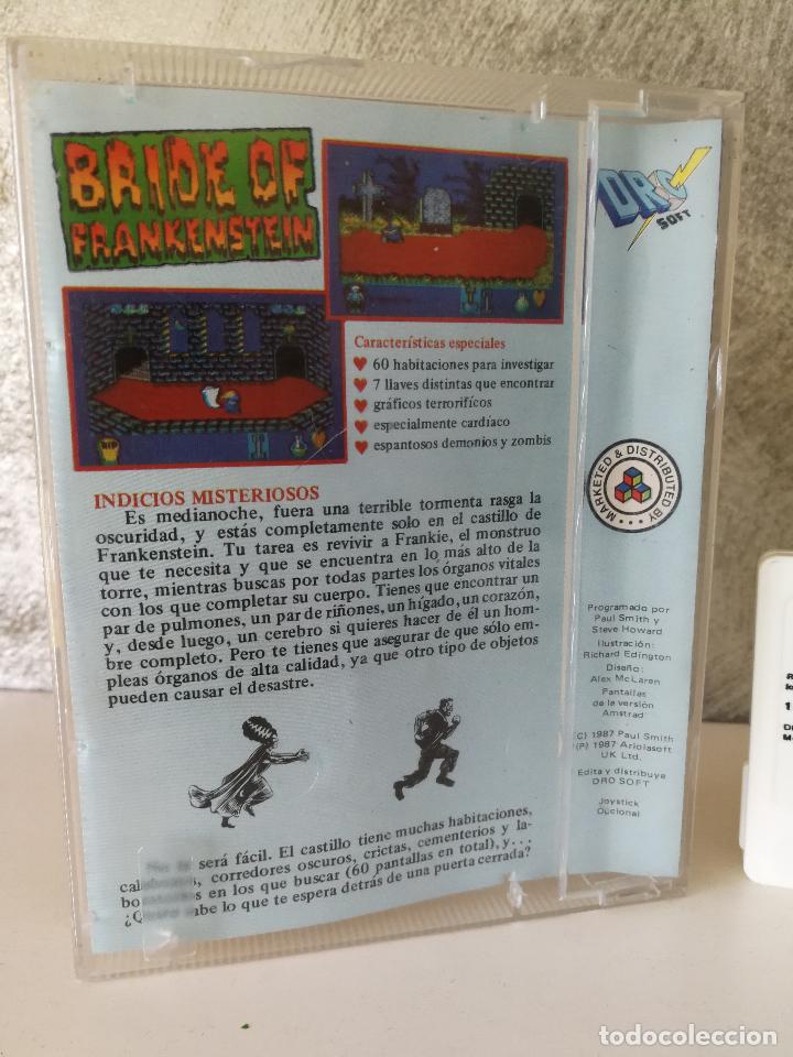 Videojuegos y consolas: BRIDE OF FRANKENSTEIN COMMODORE - Foto 5