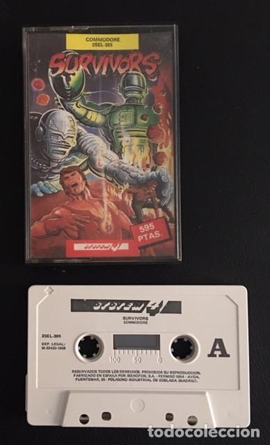 Videojuegos y consolas: juego de ordenador commodore survivors - system 4 - version espa&ntilde;ola - Foto 1