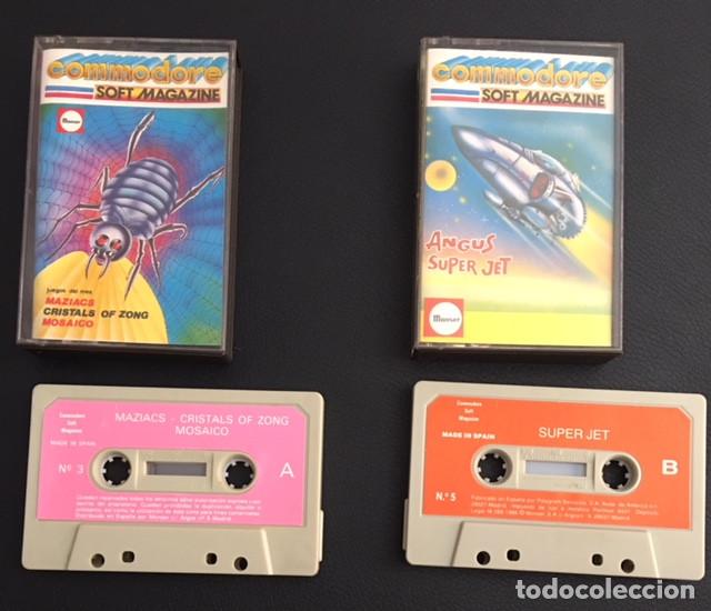 Videojuegos y consolas: lote juego de la revista commodore soft magazine - Foto 1