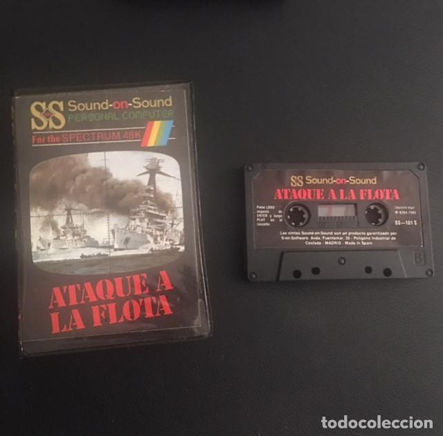 Videojuegos y consolas: juego de ordenador commodore ataque a la flota - version espa&ntilde;ola - Foto 1