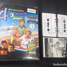 Videojuegos y Consolas: JUEGO DE ORDENADOR COMMODORE FOUR GREAT GAMES SOCCER SIMULATORS - MCM - EDICION ESPAÑOLA