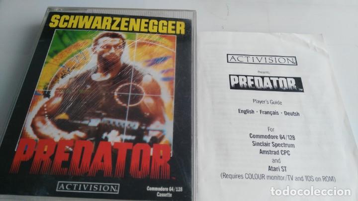 Videojuegos y consolas: ANTIGUO JUEGO PARA COMMODORE PREDATOR - Foto 3
