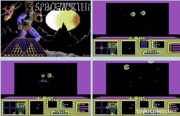 Videojuegos y consolas: Space Hunter [Mastertronic] 1985 [Commodore 64 C64] - Foto 4