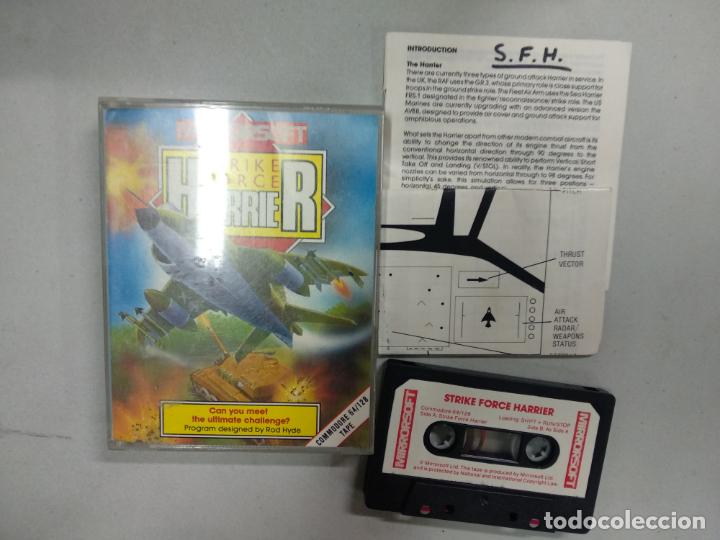 Videojuegos y consolas: Strike force harrier - Commodore - Foto 1