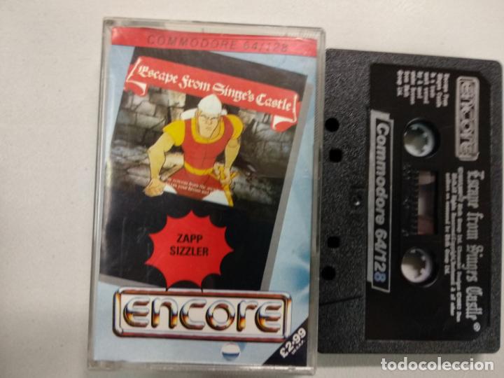 Videojuegos y consolas: Escape from singeds castle - Commodore - Foto 1