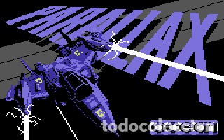 Videojuegos y consolas: Parallax [Ocean Software] 1986 - The Hit Squad [Commodore 64 C64] Sensible Software - Foto 4