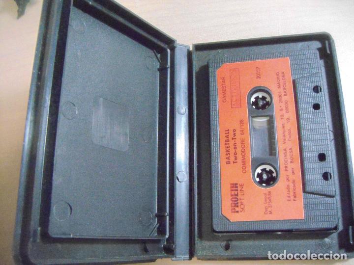 Videojuegos y consolas: BASKETBALL - TWO-ON-TWO - COMMODORE 64/128 - Foto 2
