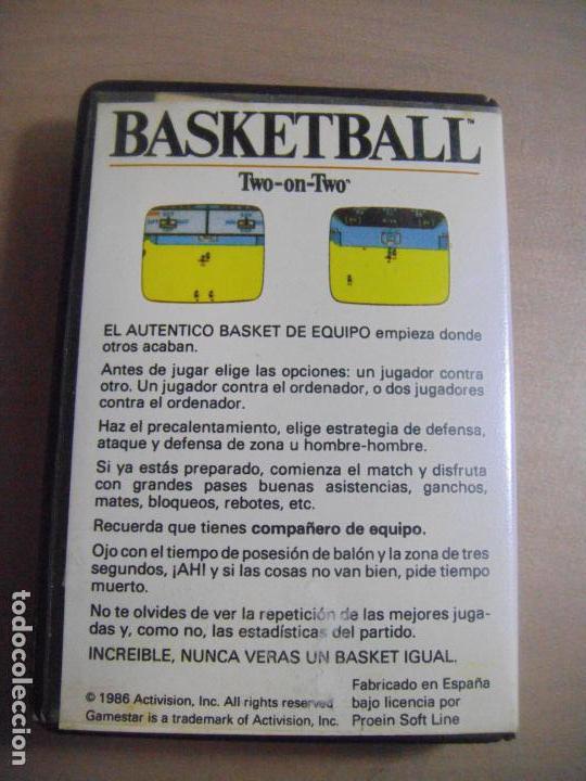Videojuegos y consolas: BASKETBALL - TWO-ON-TWO - COMMODORE 64/128 - Foto 3