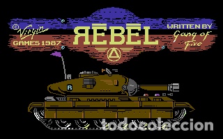 Videojuegos y consolas: Rebel [Virgin Games] 1987 Mastertronic [Commodore 64 C64] - Foto 4