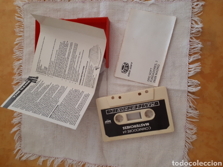 Videojuegos y consolas: Cassette juego Master Chess Commodore 64/128 - Foto 2