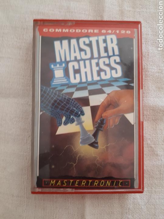 Videojuegos y consolas: Cassette juego Master Chess Commodore 64/128 - Foto 1
