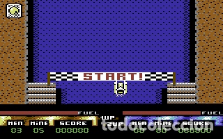 Videojuegos y consolas: Pro Powerboat Simulator [CodeMasters] 1989 Vision Software [Commodore 64 C64] - Foto 8