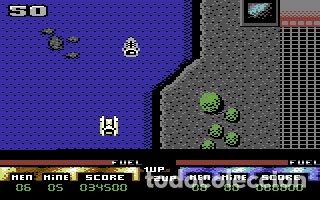 Videojuegos y consolas: Pro Powerboat Simulator [CodeMasters] 1989 Vision Software [Commodore 64 C64] - Foto 13