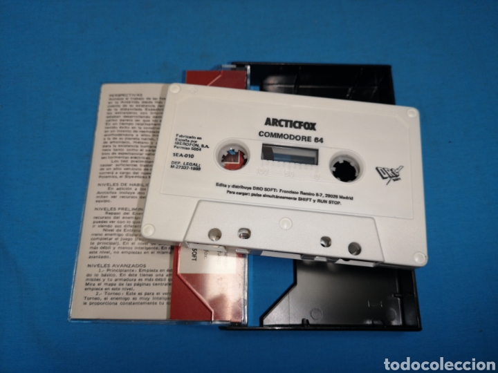Videojuegos y consolas: Juego Commodore, arcticfox - Foto 5