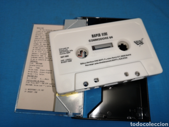 Videojuegos y consolas: Juego Commodore 64, rapid fire - Foto 5