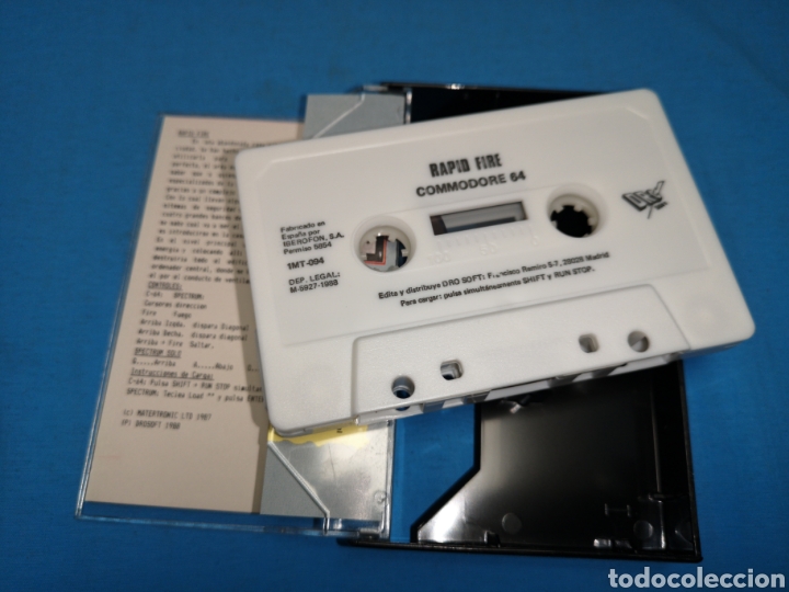 Videojuegos y consolas: Juego Commodore 64, rapid fire - Foto 6