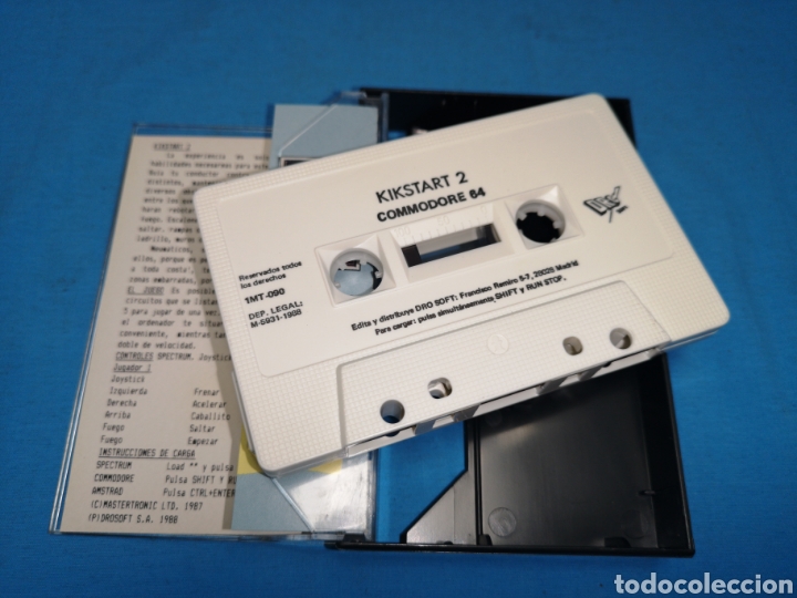 Videojuegos y consolas: Juego Commodore 64, Kickstart 2 - Foto 5