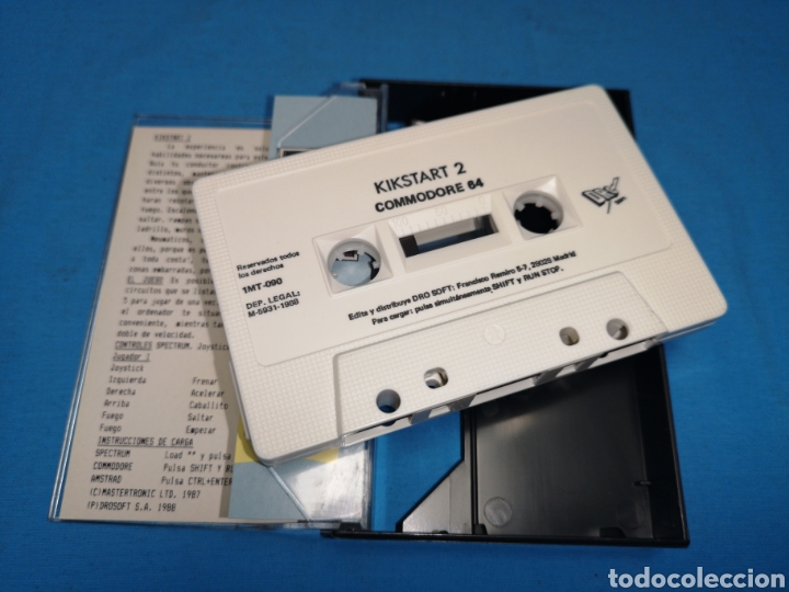 Videojuegos y consolas: Juego Commodore 64, Kickstart 2 - Foto 6
