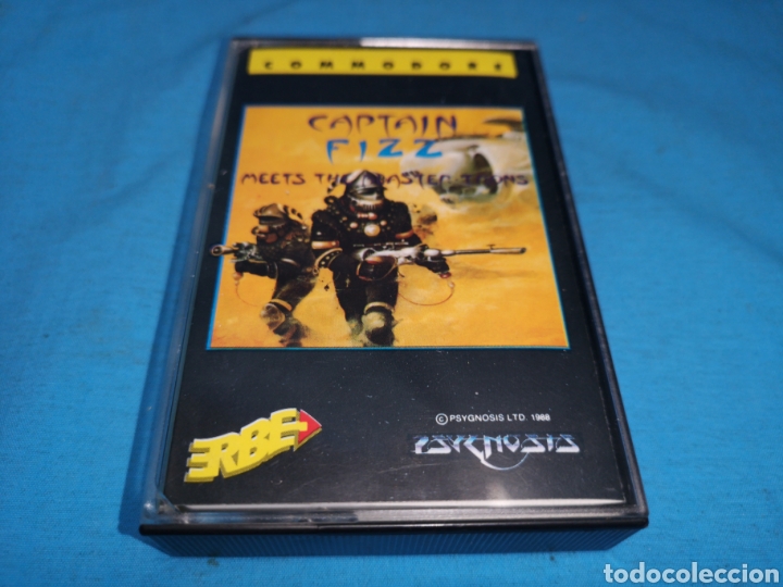 Videojuegos y consolas: Juego Commodore 64, capit&aacute;n fizz by psygnosis - Foto 2