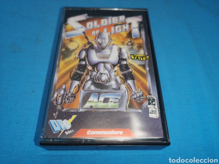 Videojuegos y consolas: Juego Commodore 64, soldier of Light - Foto 2