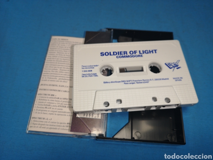 Videojuegos y consolas: Juego Commodore 64, soldier of Light - Foto 6