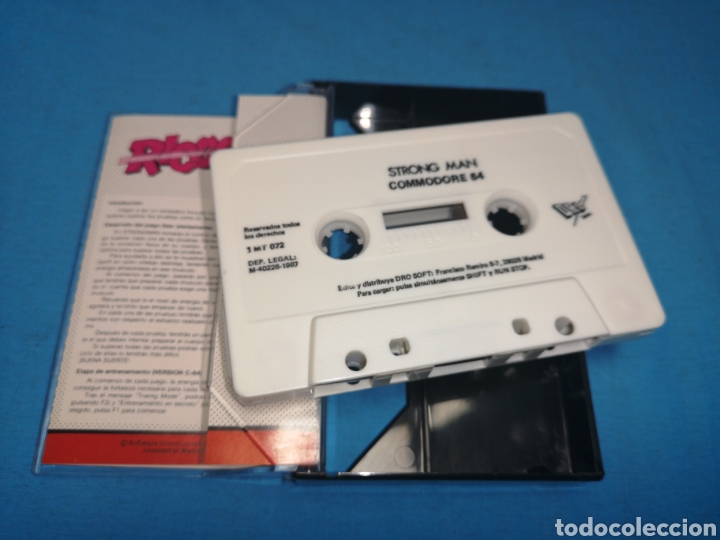 Videojuegos y consolas: Juego Commodore 64, strong man - Foto 5