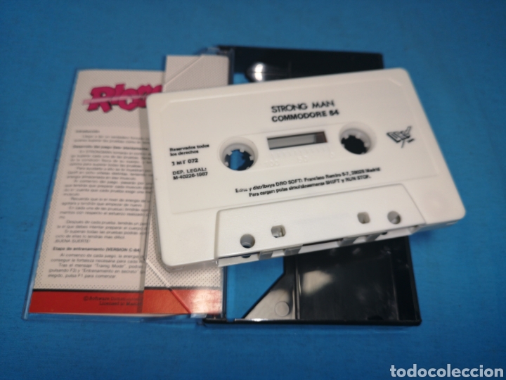 Videojuegos y consolas: Juego Commodore 64, strong man - Foto 6