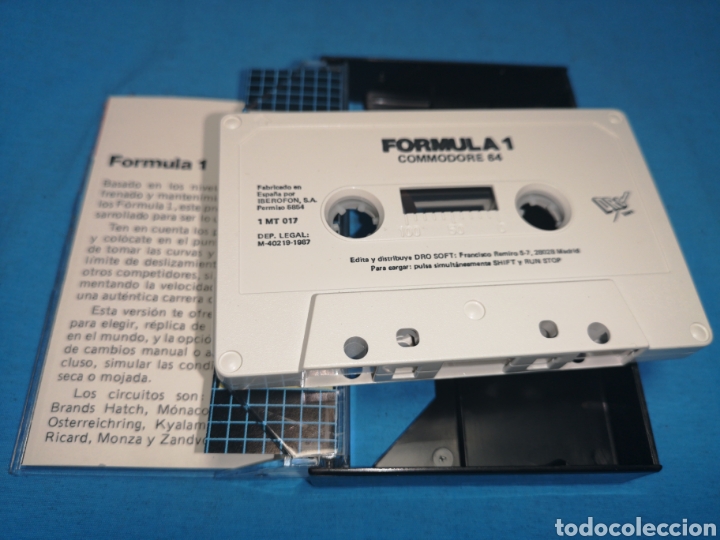 Videojuegos y consolas: Juego Commodore 64, f&oacute;rmula 1 simulator - Foto 4