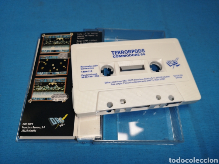 Videojuegos y consolas: Juego Commodore 64, terrorpods - Foto 5