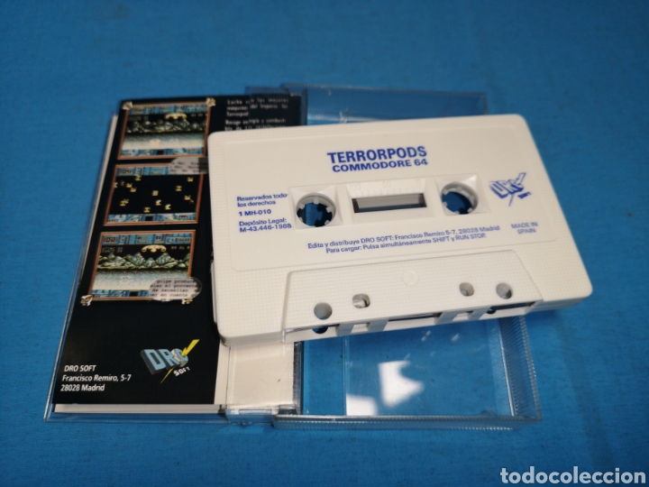 Videojuegos y consolas: Juego Commodore 64, terrorpods - Foto 6