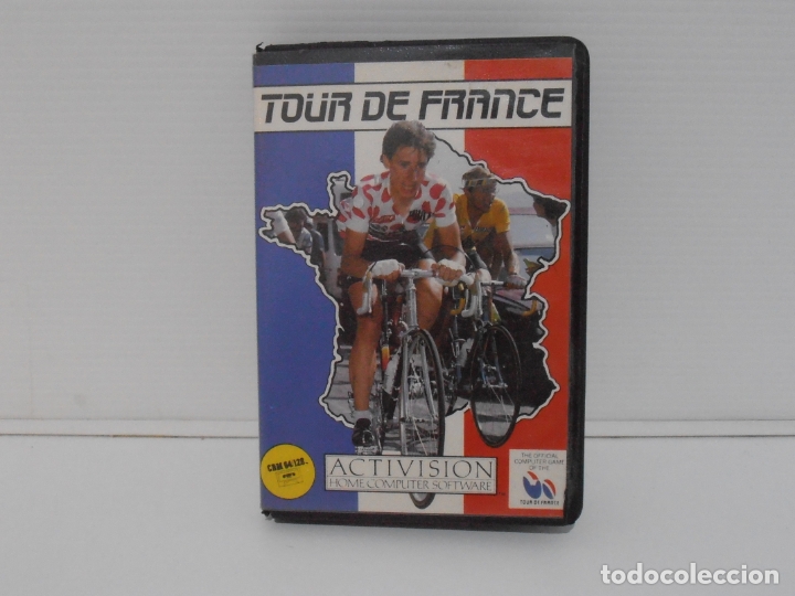 Videojuegos y consolas: JUEGO COMMODORE 64, ESTUCHE RIGIDO, TOUR DE FRANCIA, ACTIVISION - Foto 1