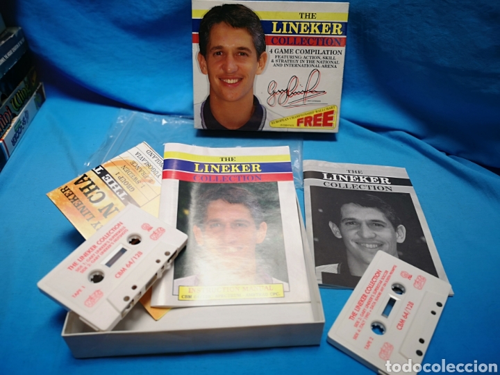 Videojuegos y consolas: Juego Commodore 64, the Lineker collection - Foto 3