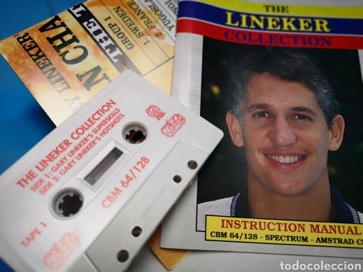 Videojuegos y consolas: Juego Commodore 64, the Lineker collection - Foto 4