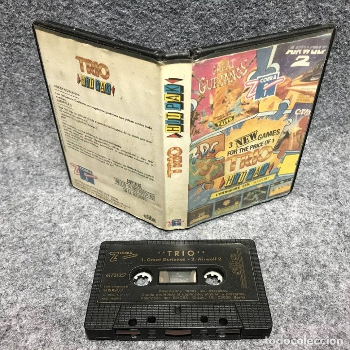 Videojuegos y consolas: TRIO HIT PACK COMMODORE 64 - Foto 1