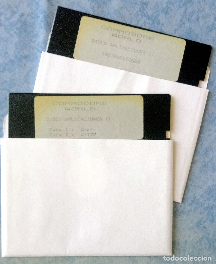 Videojuegos y consolas: Disco aplicaciones 2 - Commodore world - Commodore 64 + 128 - Foto 1