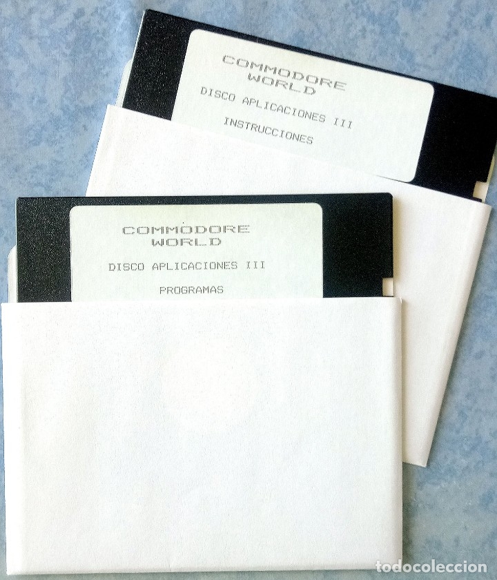 Videojuegos y consolas: Disco aplicaciones 3 - Commodore world - Commodore 64 + 128 - Foto 1
