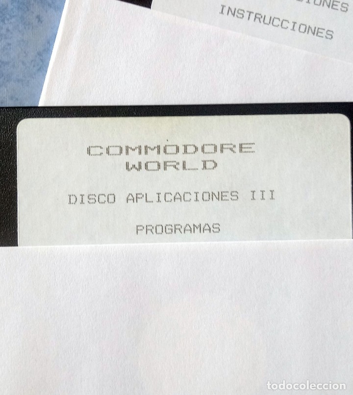 Videojuegos y consolas: Disco aplicaciones 3 - Commodore world - Commodore 64 + 128 - Foto 2